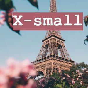 X-small sizes